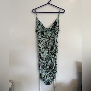 WAYF mint tiger dress